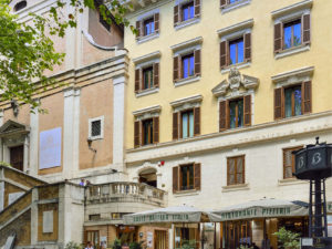 Residenza Casa Cappuccini ingresso facciata convento